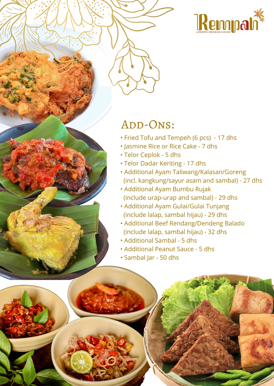 Rempha Menu Rempah Menu